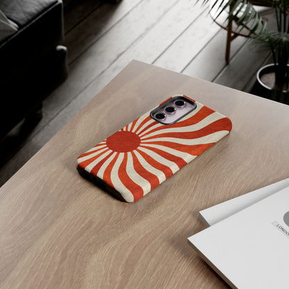 Terracotta Sunburst Samsung Galaxy Tough Phone Case