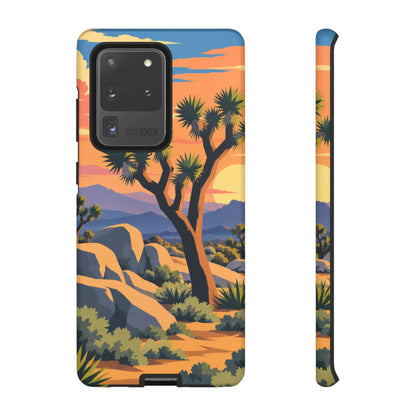 Joshua Tree — Desert Silhouettes Samsung Galaxy Tough Case
