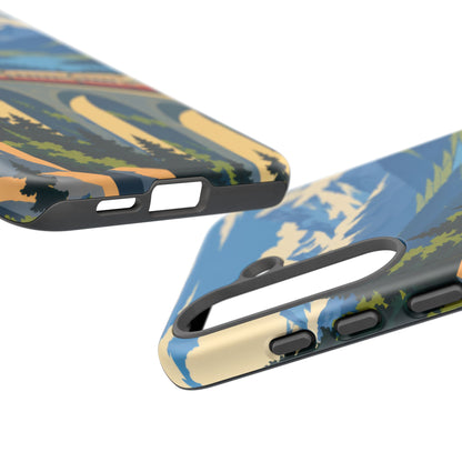 Travel by Train — Alpine Express Samsung Galaxy Tough Case | train travel
