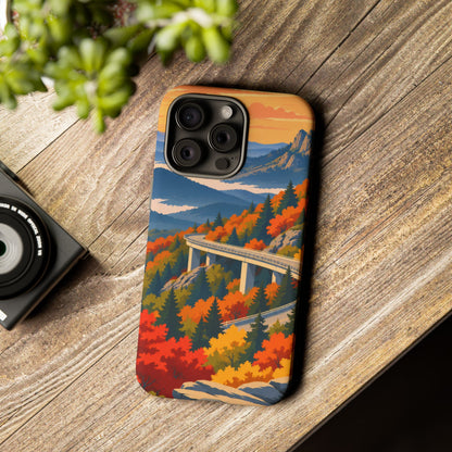 Blue Ridge Parkway — Viaduct Morning iPhone Tough Case
