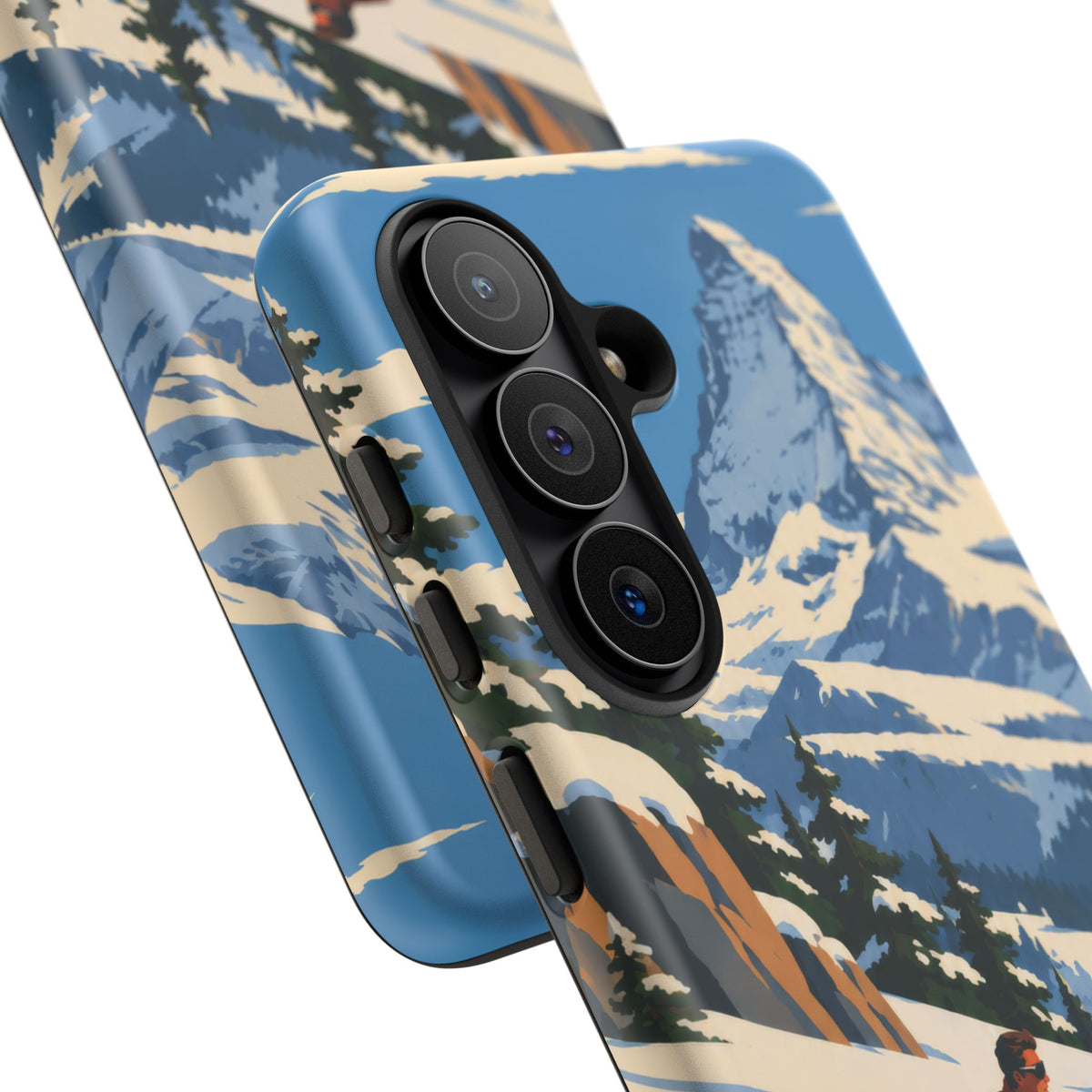 Swiss Skiing — Downhill Arc Samsung Galaxy Tough Case