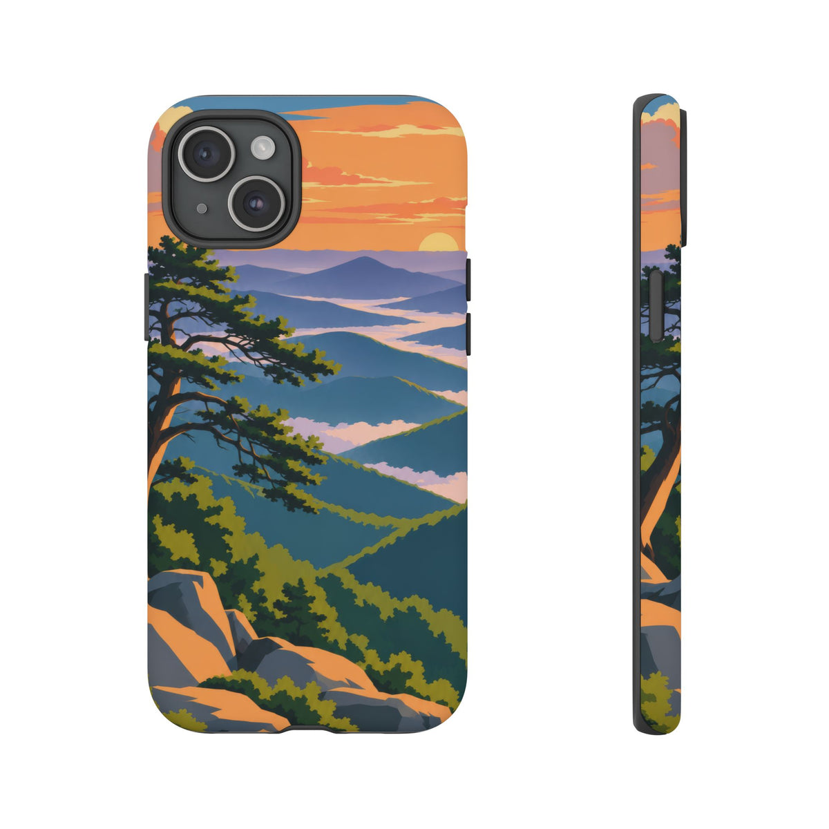 Shenandoah — Blue Hour Ridges iPhone Tough Case