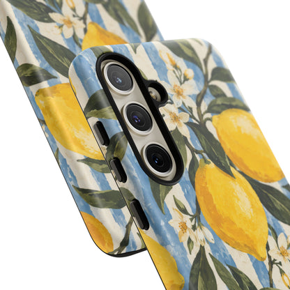 Riviera Lemons Samsung Galaxy Tough Case | lemon print