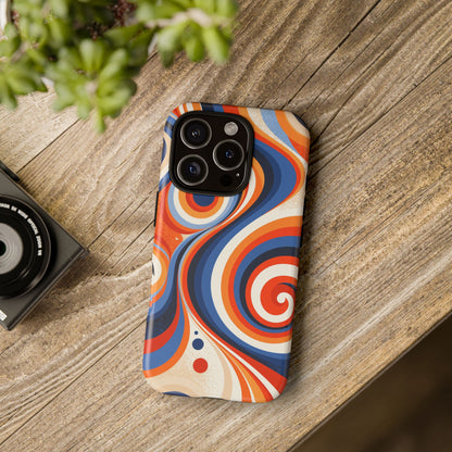 Electric Orbit iPhone Tough Phone Case