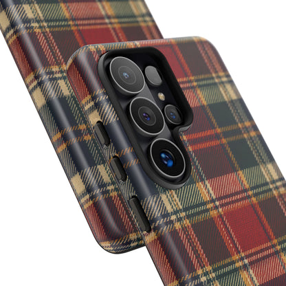 Highland Holiday Samsung Galaxy Tough Case | christmas plaid
