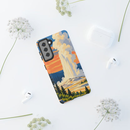 Yellowstone — Geyser Dawn Samsung Galaxy Tough Case