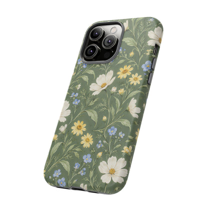 Wildflower iPhone Tough Case | Meadow Herbarium