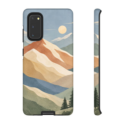 Sandstone Horizon Samsung Galaxy Tough Case | sandstone mountains