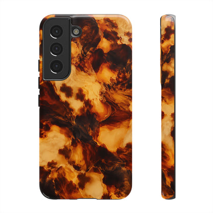 Amber Marble Samsung Galaxy Tough Case | Amber Mosaic