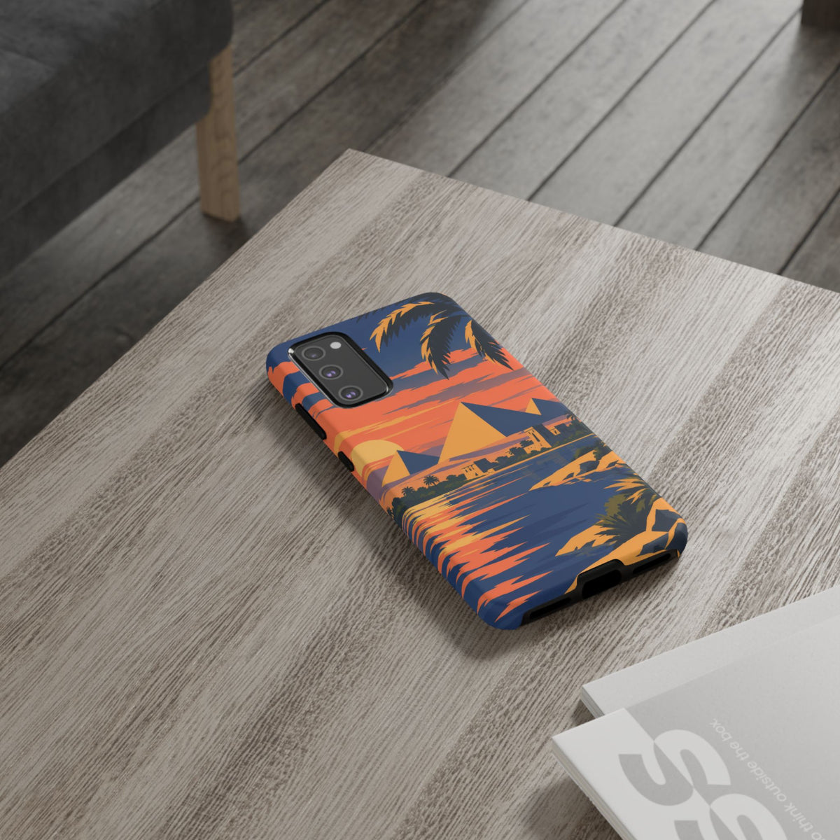 The Pyramids — Nile Dusk Samsung Galaxy Tough Case
