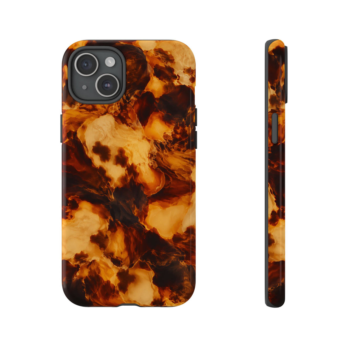 Amber Marble iPhone Tough Case | Amber Mosaic