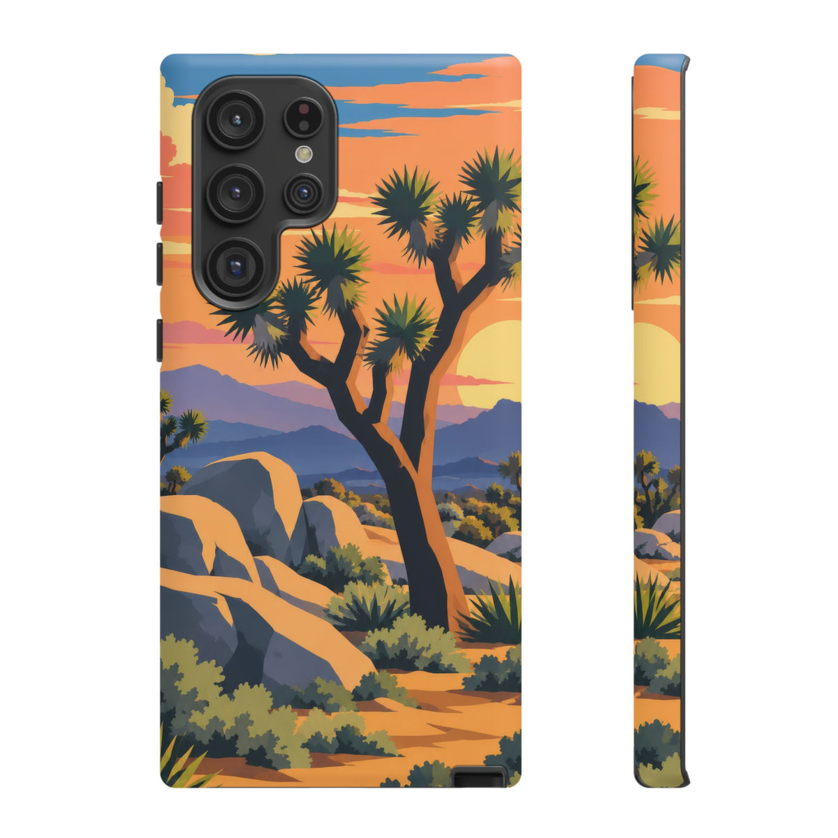 Joshua Tree — Desert Silhouettes Samsung Galaxy Tough Case