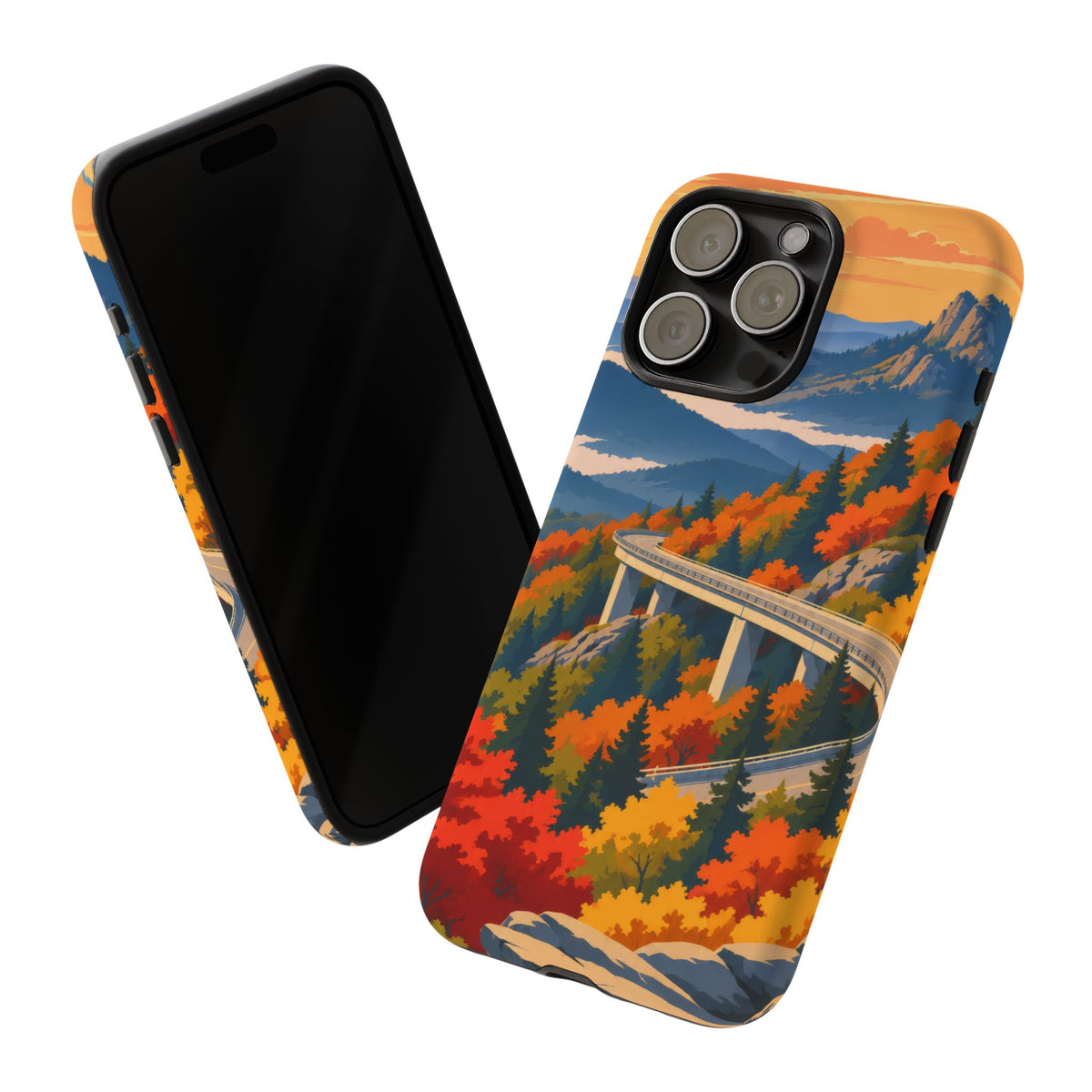 Blue Ridge Parkway — Viaduct Morning iPhone Tough Case