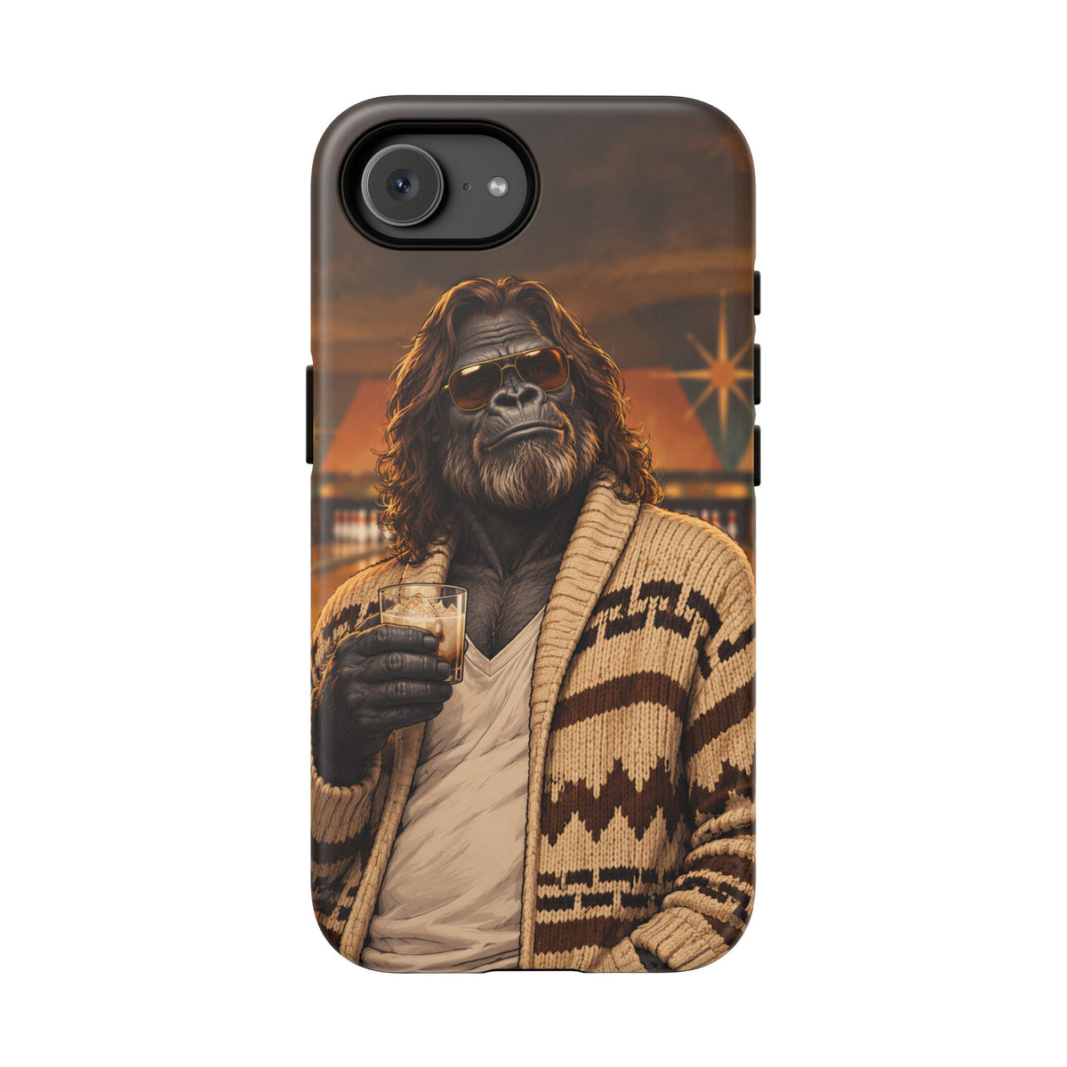Cardigan Gorilla iPhone Tough Case | The Primate Abides