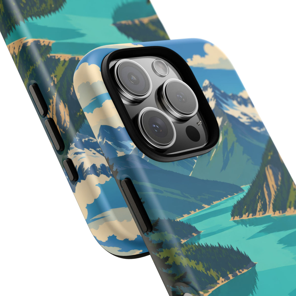 Cascades — Diablo Blue iPhone Tough Case