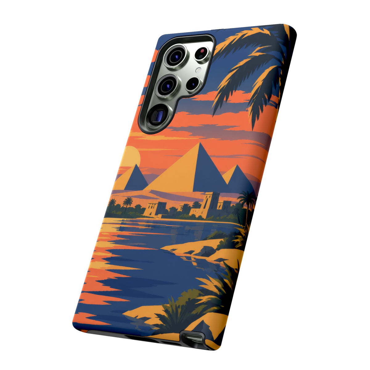The Pyramids — Nile Dusk Samsung Galaxy Tough Case