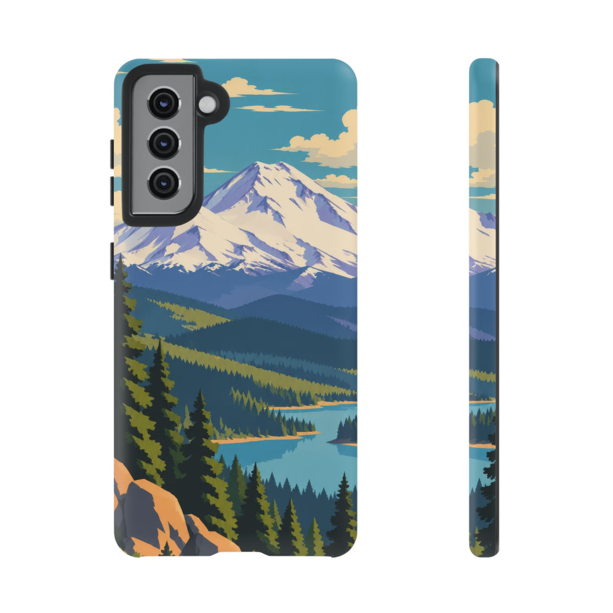 Mount Shasta — Snowlight Samsung Galaxy Tough Case