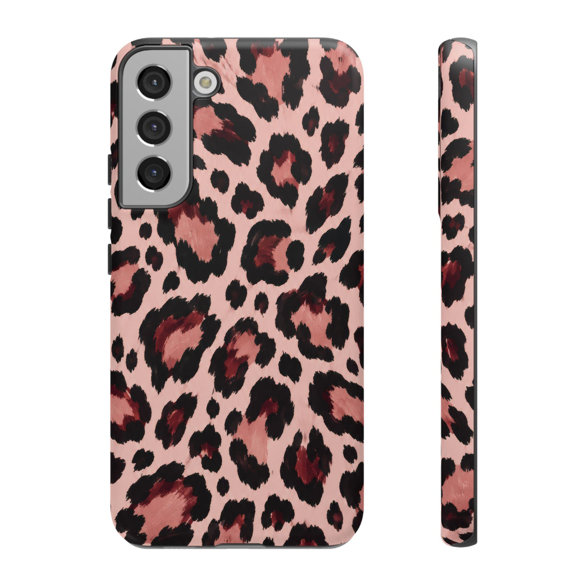 Wild Burgundy Samsung Galaxy Tough Case | leopard print