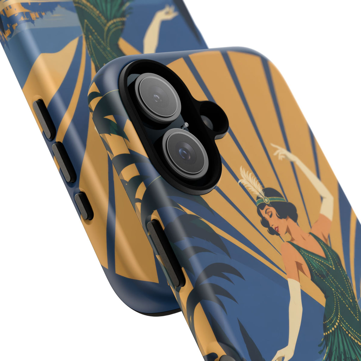 1920s Flapper — Jazz After Dark iPhone Tough Case