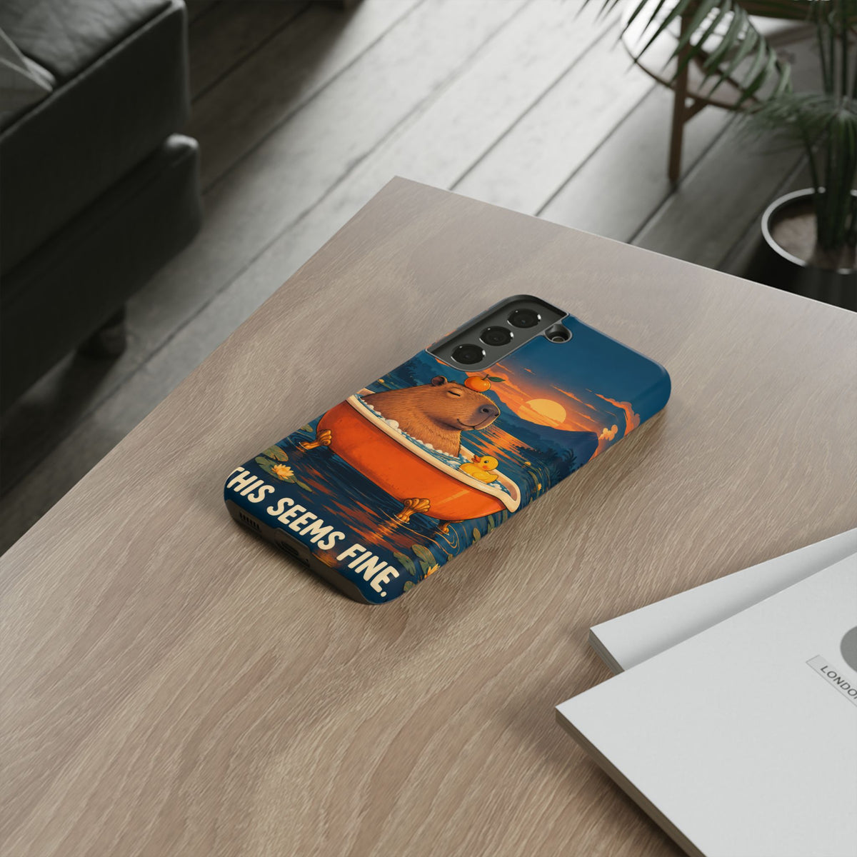 Minor Inconvenience Samsung Galaxy Tough Case | funny capybara