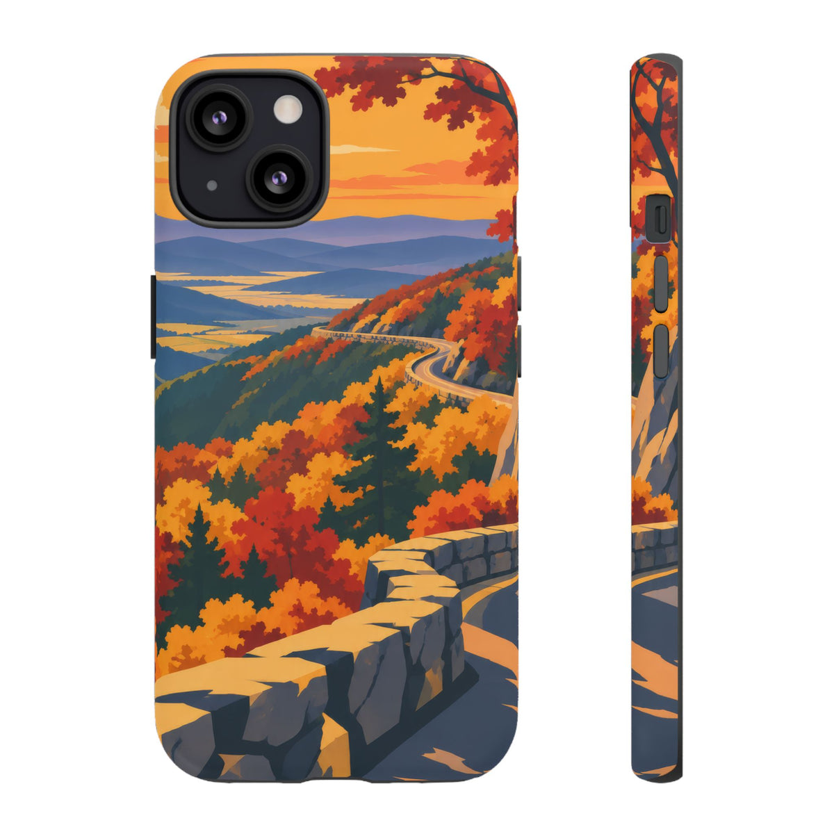 Skyline Drive — Overlook Gold iPhone Tough Case