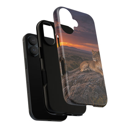 Lioness in the Blue Hour iPhone Tough Case
