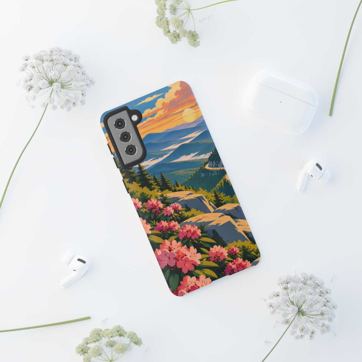 Blue Ridge Parkway — Ridgeway Bloom Samsung Galaxy Tough Case