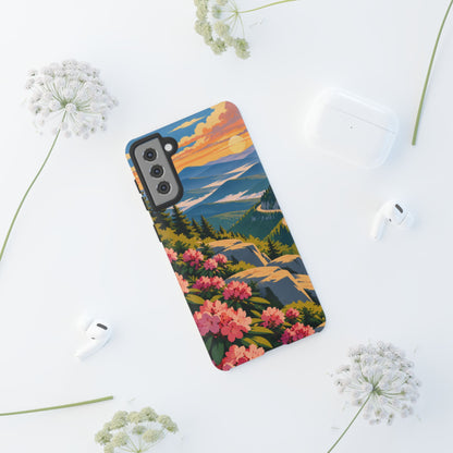 Blue Ridge Parkway — Ridgeway Bloom Samsung Galaxy Tough Case