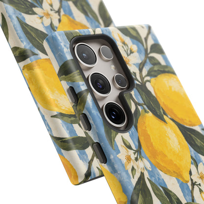 Riviera Lemons Samsung Galaxy Tough Case | lemon print