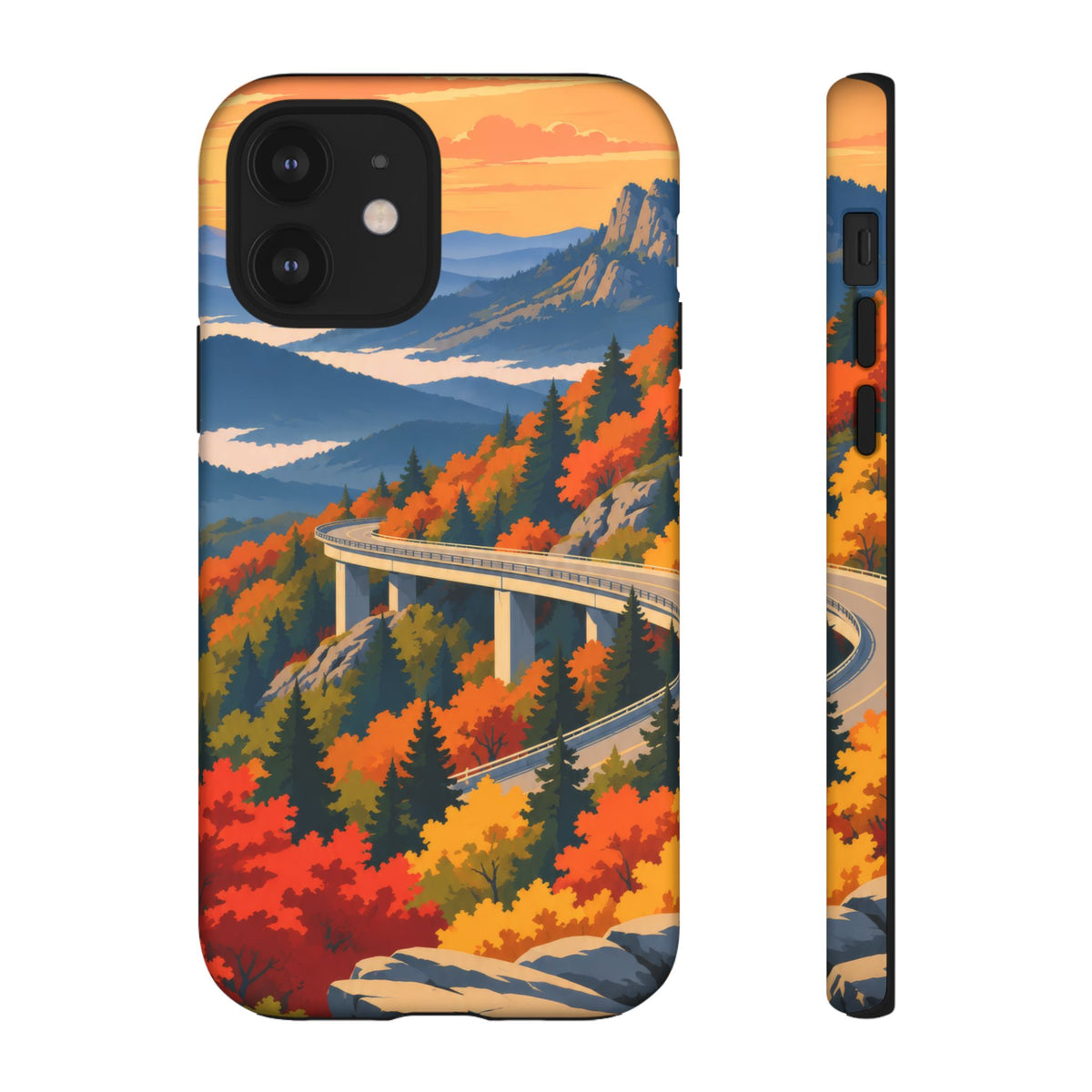 Blue Ridge Parkway — Viaduct Morning iPhone Tough Case