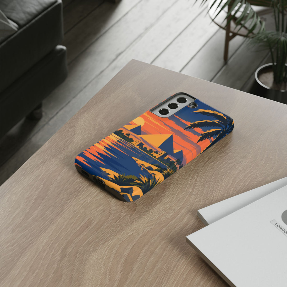 The Pyramids — Nile Dusk Samsung Galaxy Tough Case