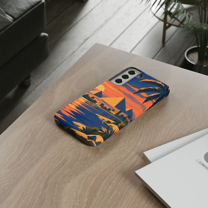 The Pyramids — Nile Dusk Samsung Galaxy Tough Case