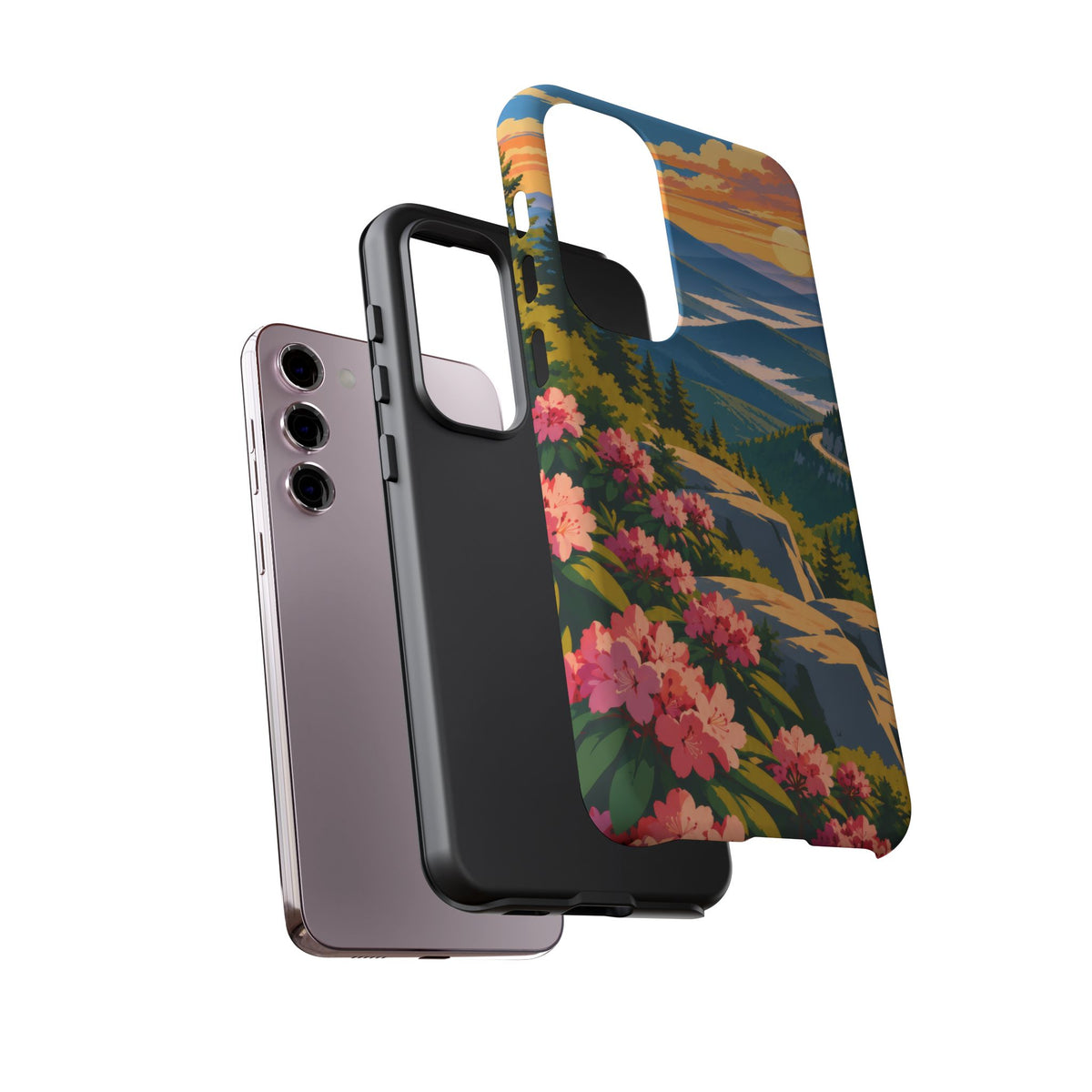 Blue Ridge Parkway — Ridgeway Bloom Samsung Galaxy Tough Case