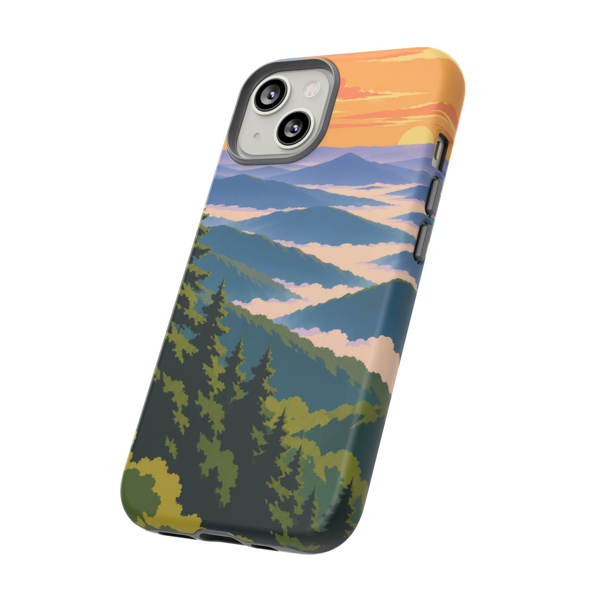 Great Smoky Mountains — Morning Veils iPhone Tough Case