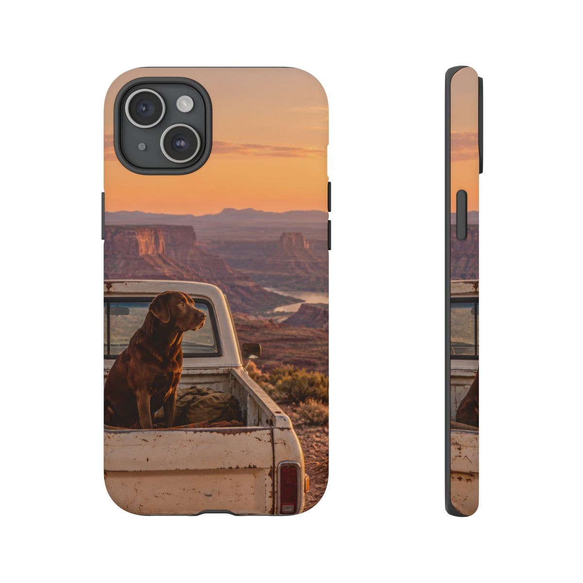 Desert Tailgate Companion iPhone Tough Case | labrador