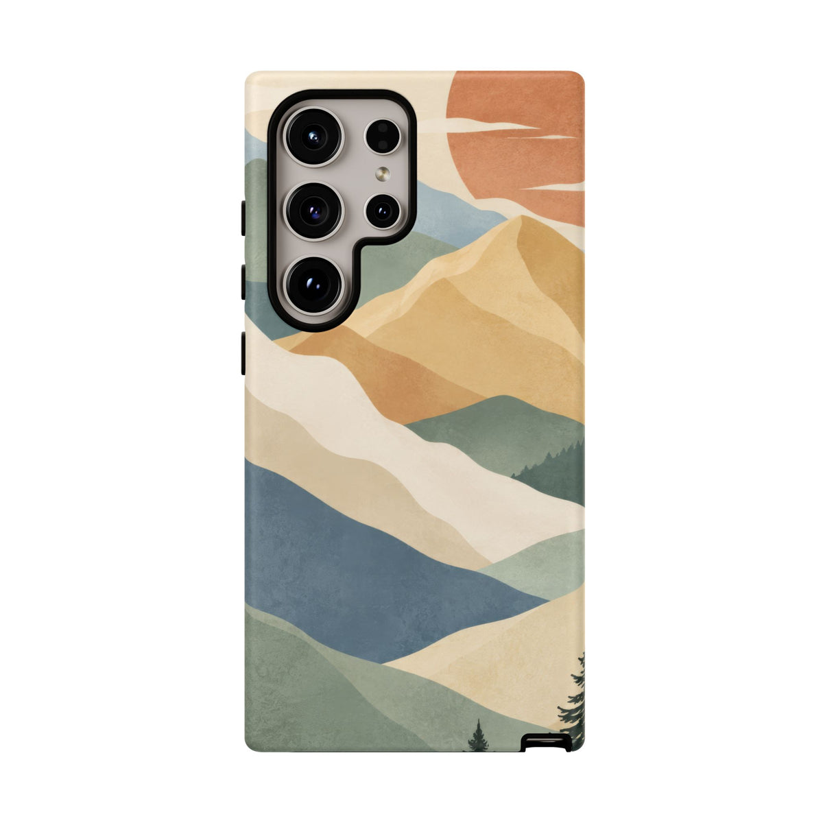 Sage Summit Samsung Galaxy Tough Case | abstract mountains