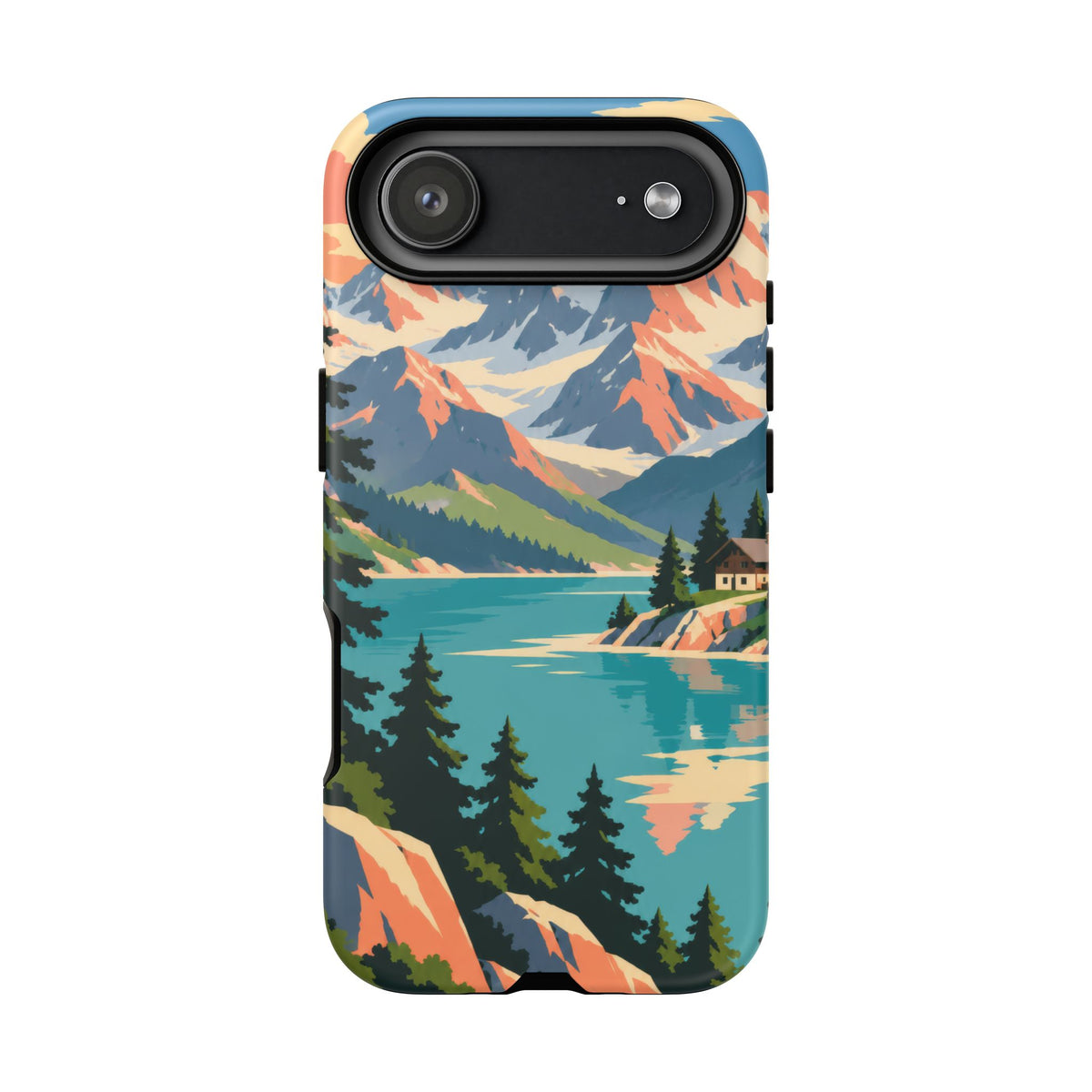 Switzerland — Alpine Lake iPhone Tough Case