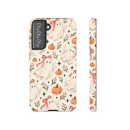 Blush Boo Social Samsung Galaxy Tough Case | cute ghost