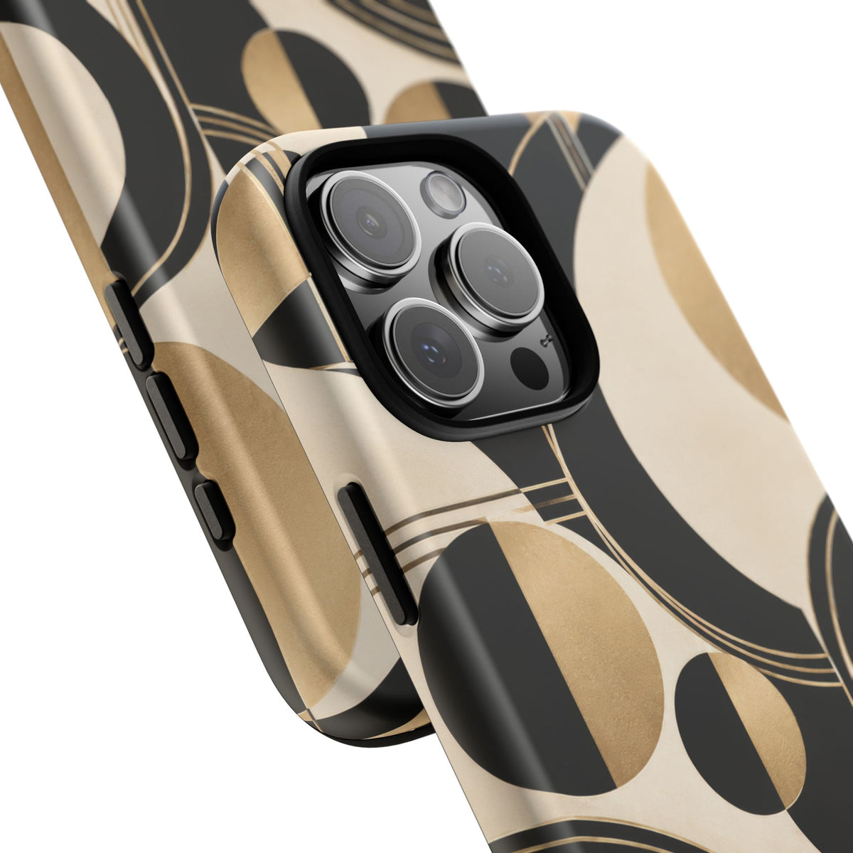 Pearl Orbit iPhone Tough Case | art deco