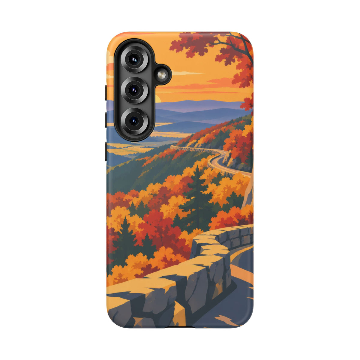 Skyline Drive — Overlook Gold Samsung Galaxy Tough Case
