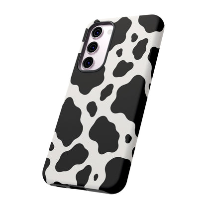 Classic Holstein Samsung Galaxy Tough Case | Black & White Cow Print