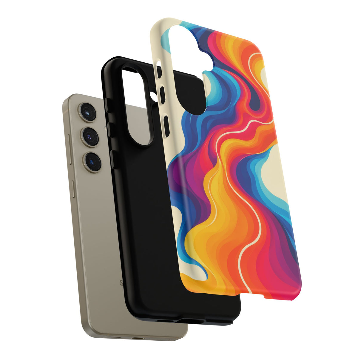 Electric Tide Samsung Galaxy Tough Case | psychedelic wave