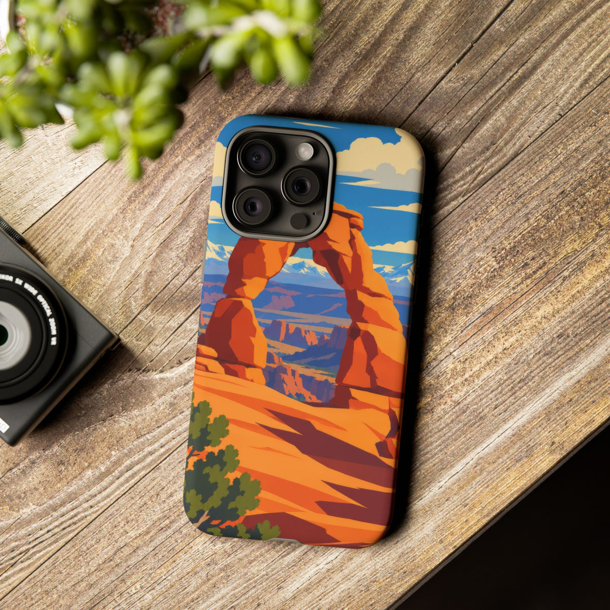 Arches — Delicate Dawn iPhone Tough Case
