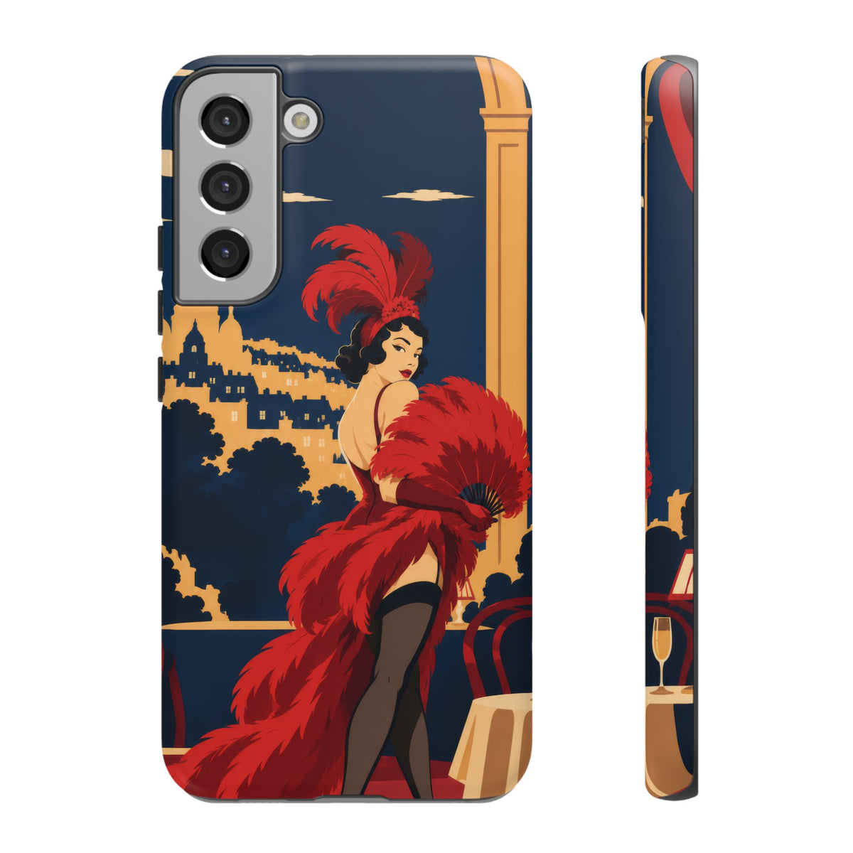 Moulin Rouge Dancer — Velvet Encore Samsung Galaxy Tough Case | cabaret dancer