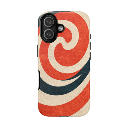 Ember Spiral iPhone Tough Phone Case