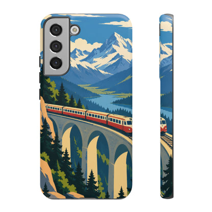 Travel by Train — Alpine Express Samsung Galaxy Tough Case | train travel