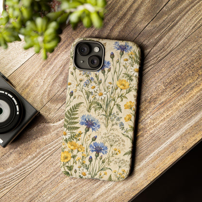 Meadow Archive iPhone Tough Case | wildflowers
