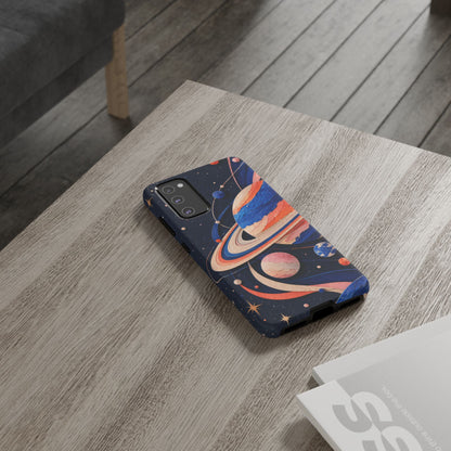 Cosmic Cut Paper Samsung Galaxy Tough Case | modern space