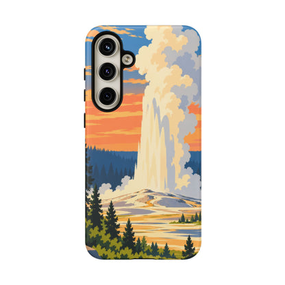 Yellowstone — Geyser Dawn Samsung Galaxy Tough Case