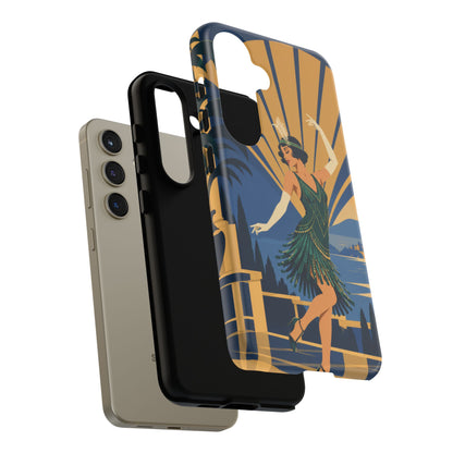 1920s Flapper — Jazz After Dark Samsung Galaxy Tough Case